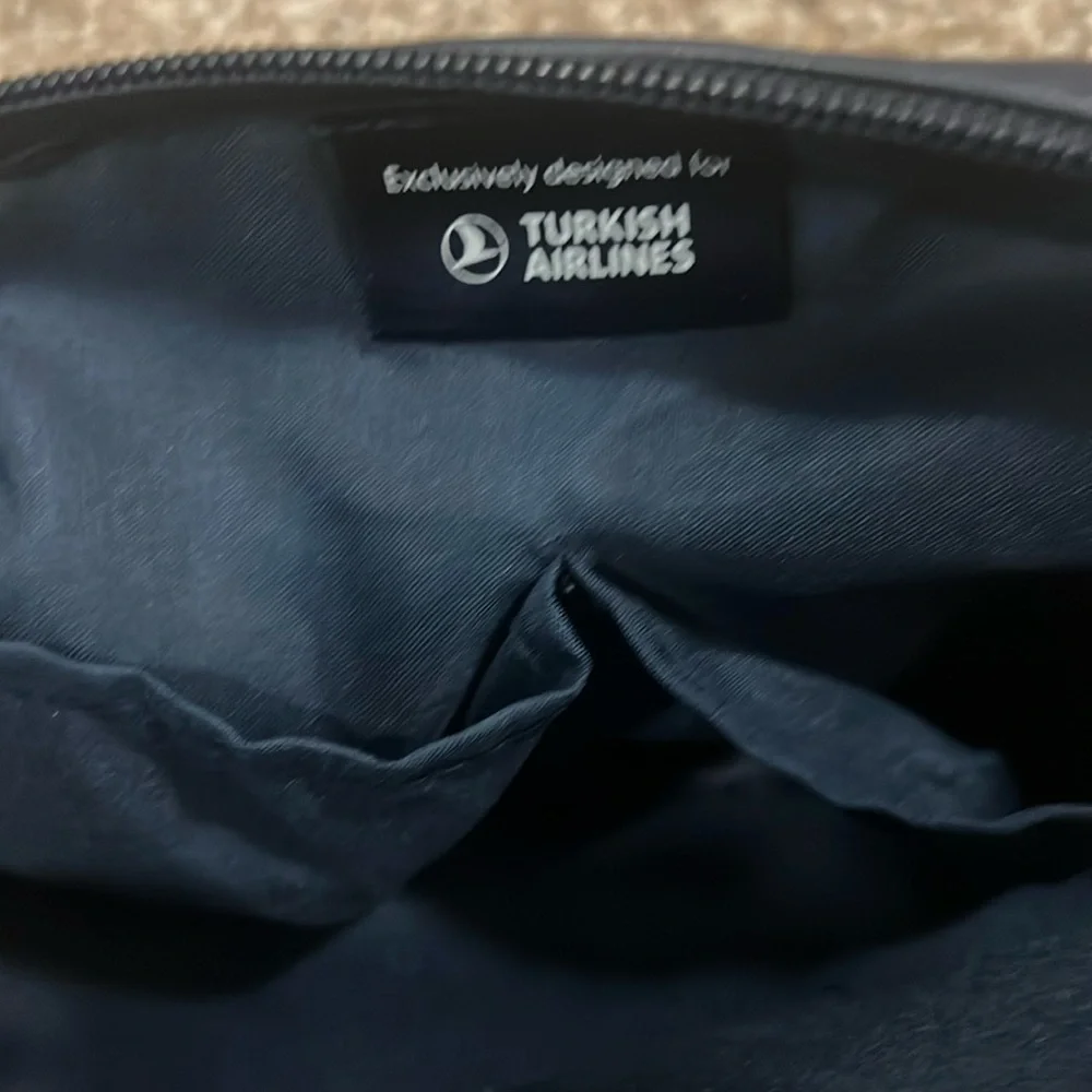 Salvatore Ferragamo Parfums Cosmetic Pouch Navy Blue